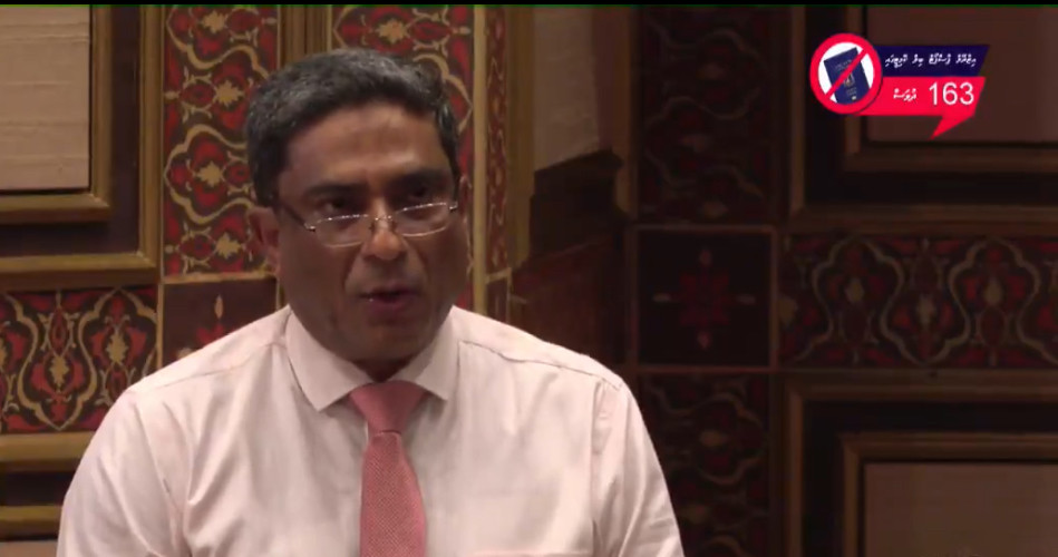 ސަހްޔޫނީންގެ ޕާސްޕޯޓް މަނާކުރުމާއި ދެކޮޅަށް މަޖިލިސް މެންބަރު ސައުދު ވާހަކަދައްކައިފި