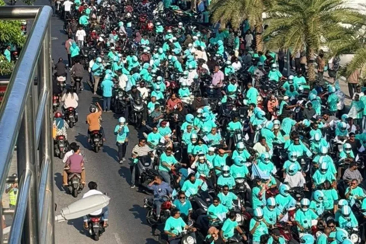 ރާއްޖެ ތެލަށް ޖެހިފައި އޮތްވާ "ދޫނިތައް" ސައިކަލް ބުރެއް ޖަހައިފި