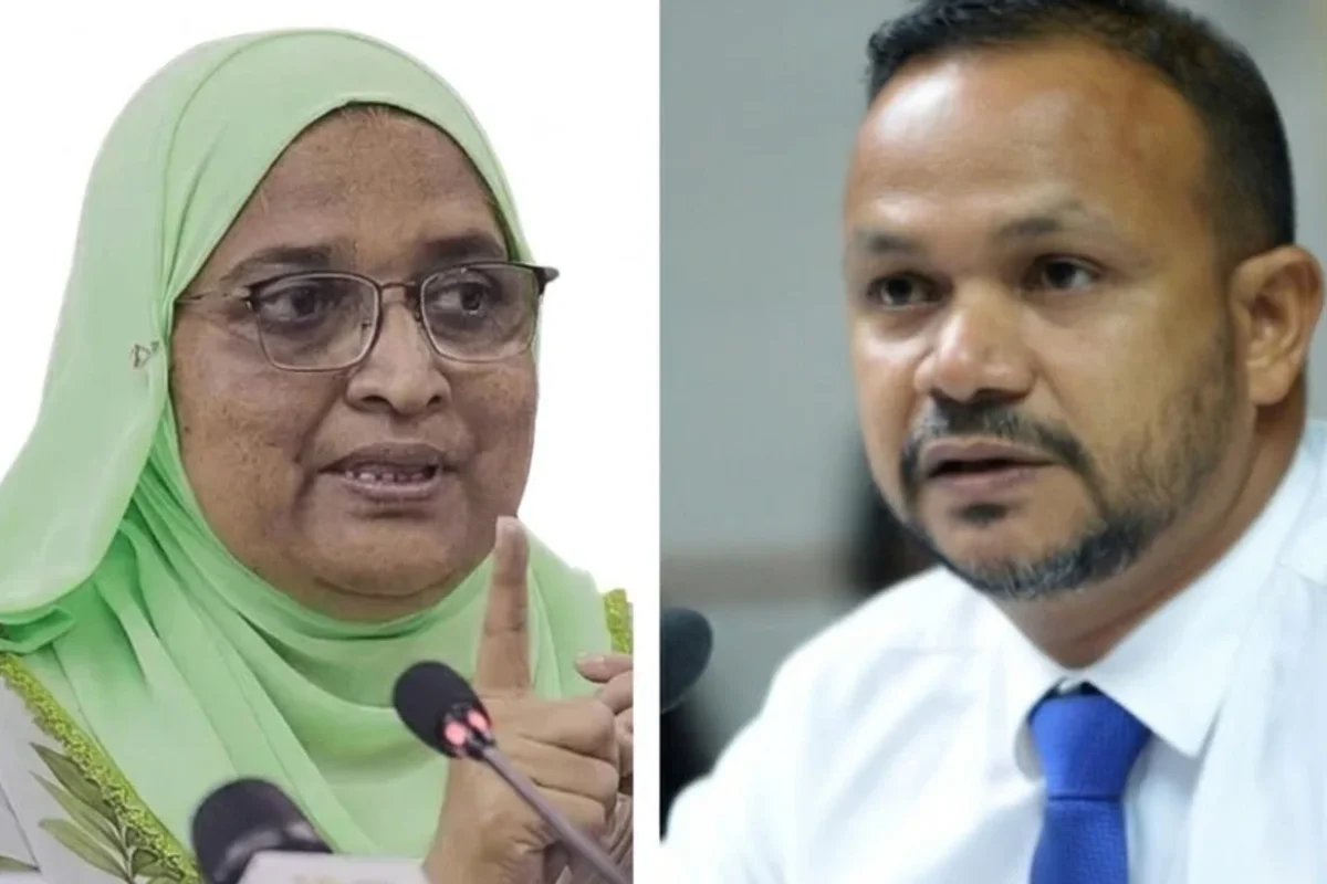 ދެ އިންތިޚާބު އެއްކޮށްލަން ބޭއްވި ބަހުސްގައި އަލީ ހުސައިން، އާޒިމާ ރޫޅައިލައިފި