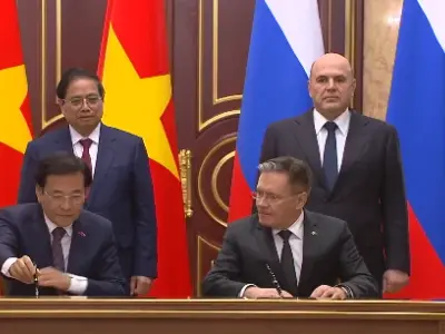 ވިއެޓްނާމްގެ ފުރަތަމަ ނިއުކްލިއާ ޕްލާންޓް އެޅުމަށް ރަޝިޔާއާއެކު އެއްބަސްވުމެއްގައި ސޮއިކޮށްފި