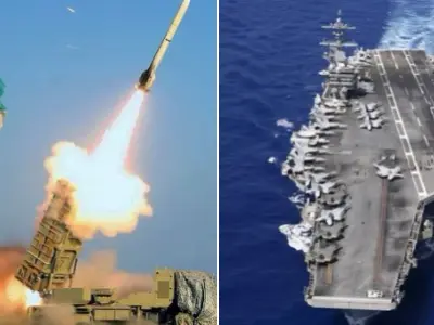 އީރާނުން އެމެރިކާގެ މަތިންދާބޯޓު އުފުލާ މަނަވަރަށް އަމާޒުކޮށް މިސައިލް ހަމަލާތަކެއް ދީފި