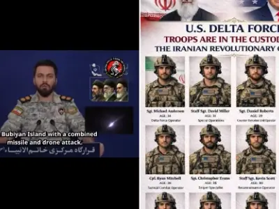 އީރާނުން އެމެރިކާގެ 'ޑެލްޓާ ފޯސް' ގެ 50 އަށްވުރެ ގިނަ ސިފައިން ހޮރްމޫޒް ކަނޑުއޮޅިން އަތުލައިގަނެފި