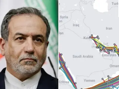 ޕާޝިއަން ގަލްފުގެ ކަނޑުއަޑީގެ ކޭބަލްތައް ކަނޑާލަފާނެ ކަމުގެ އިންޒާރު އީރާނުން ދީފި