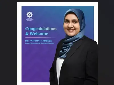 ކޮމިޝަނަރު ޖެނެރަލް އޮފް ޓެކްސޭޝަންގެ މަގާމަށް ފާތިމަތު އަމީޒާ އައްޔަންކުރައްވައިފި